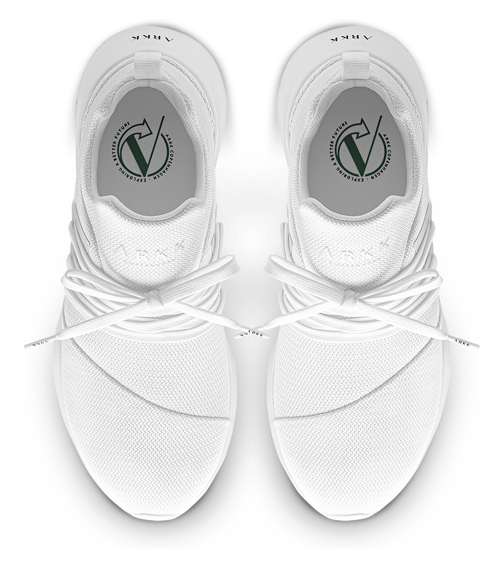 ARKK Collection Raven Mesh PET 2.0 PWR55 | Triple White | Men Raven